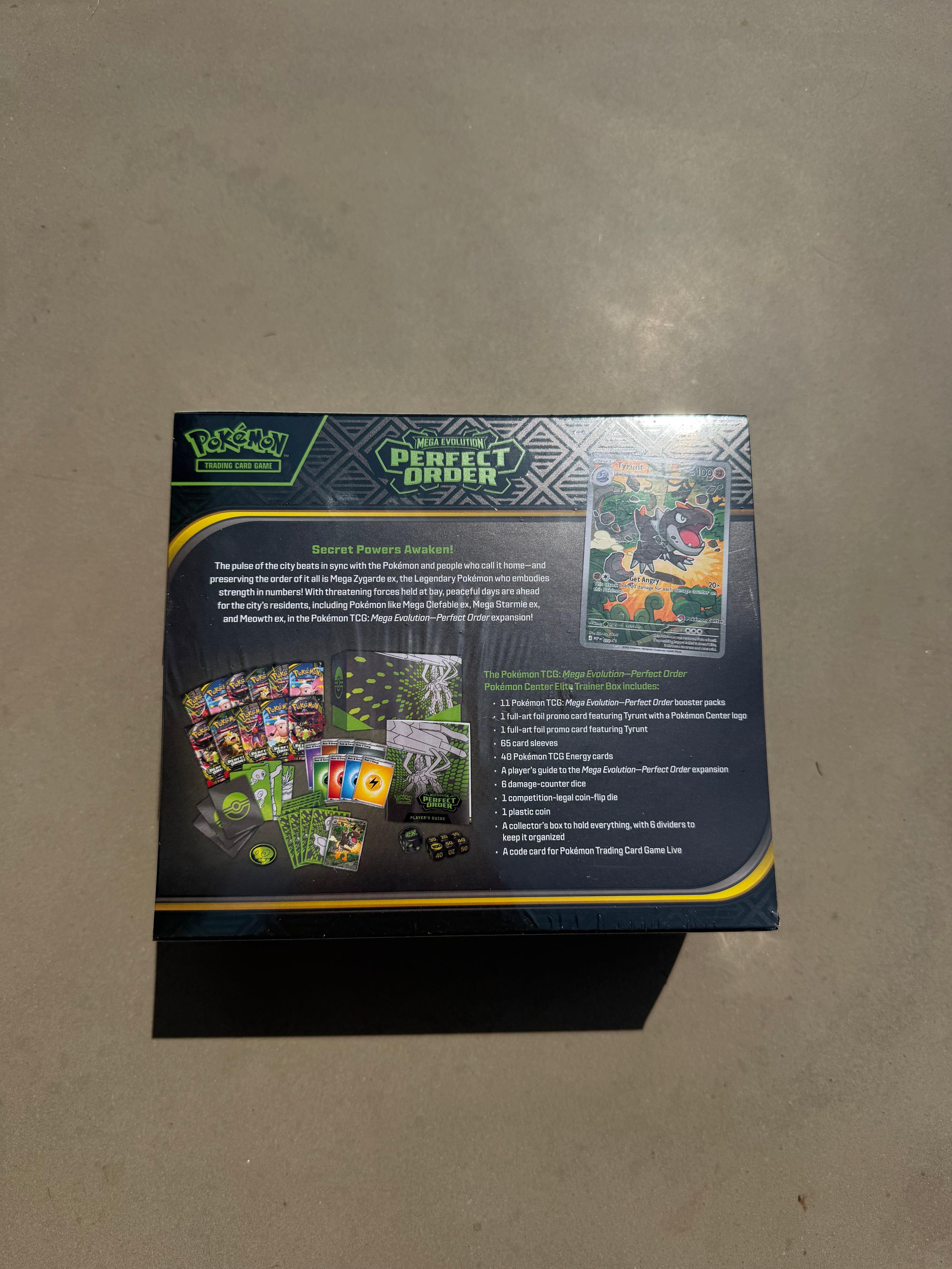 Pokémon TCG Perfect Order Pokémon Center Elite Trainer Box ETB