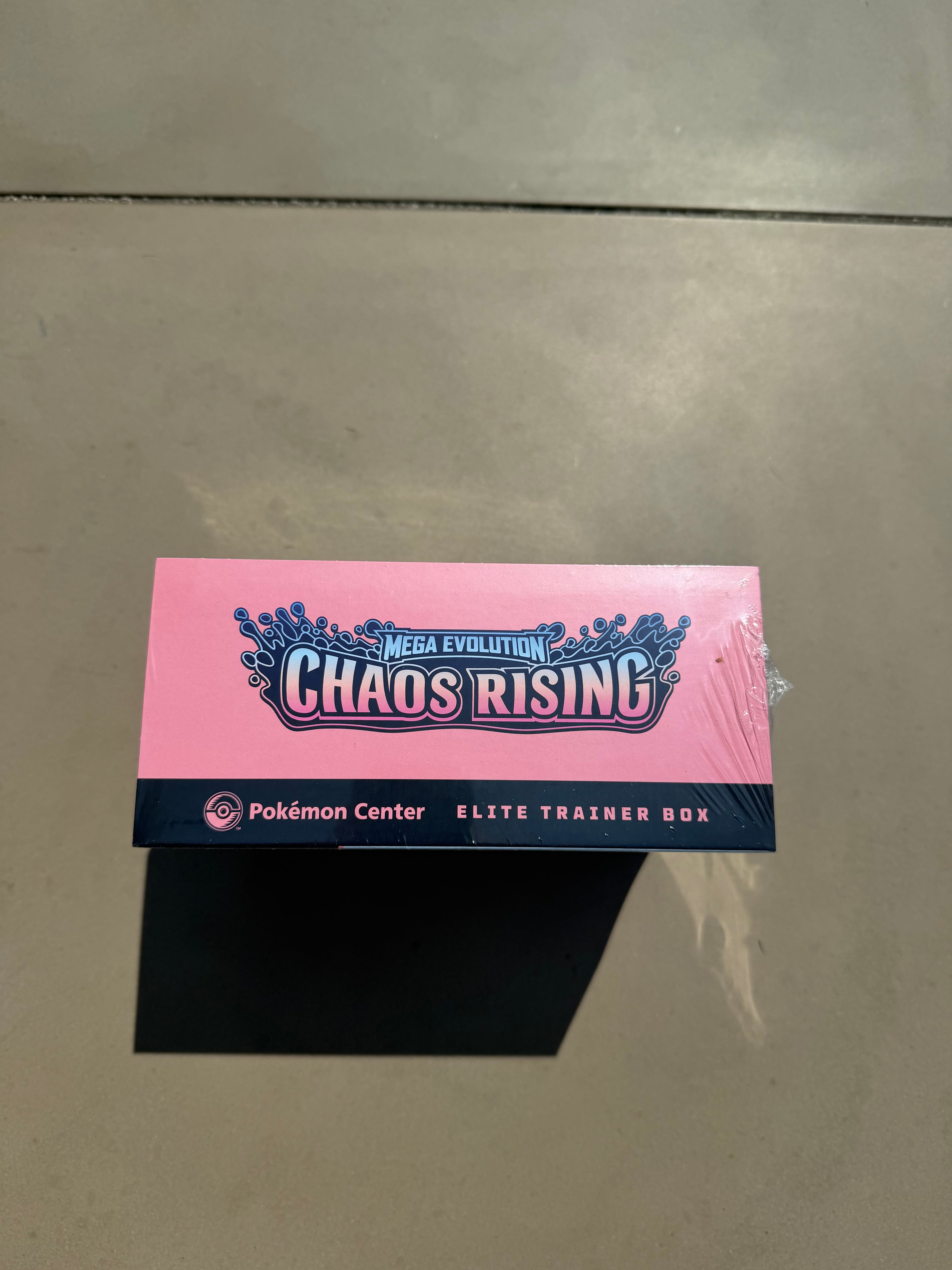 Pokémon TCG Chaos Rising Pokémon Center Elite Trainer Box ETB