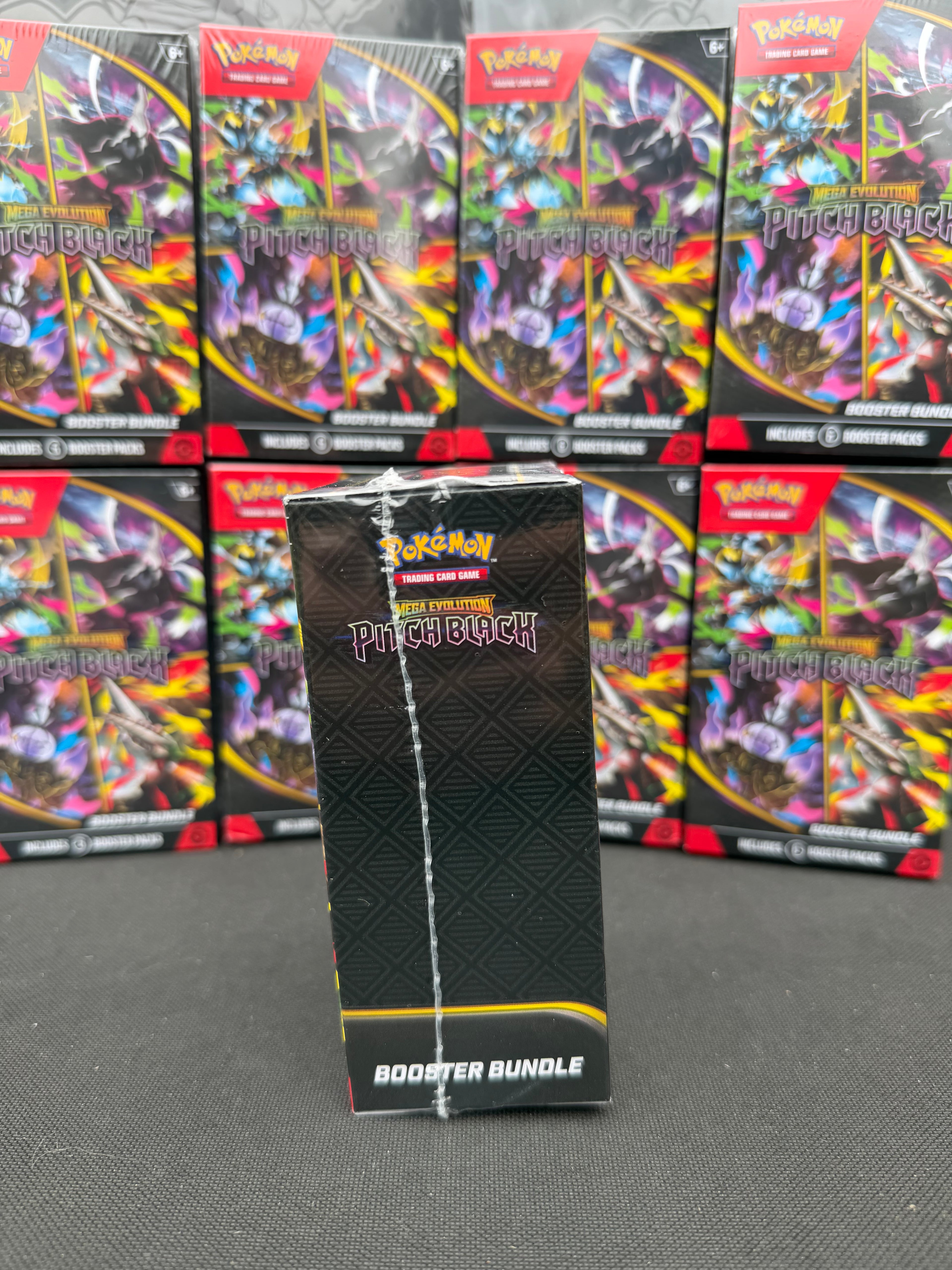 Pokémon TCG Pitch Black Booster Bundle - Brand New & Sealed (6 Packs)