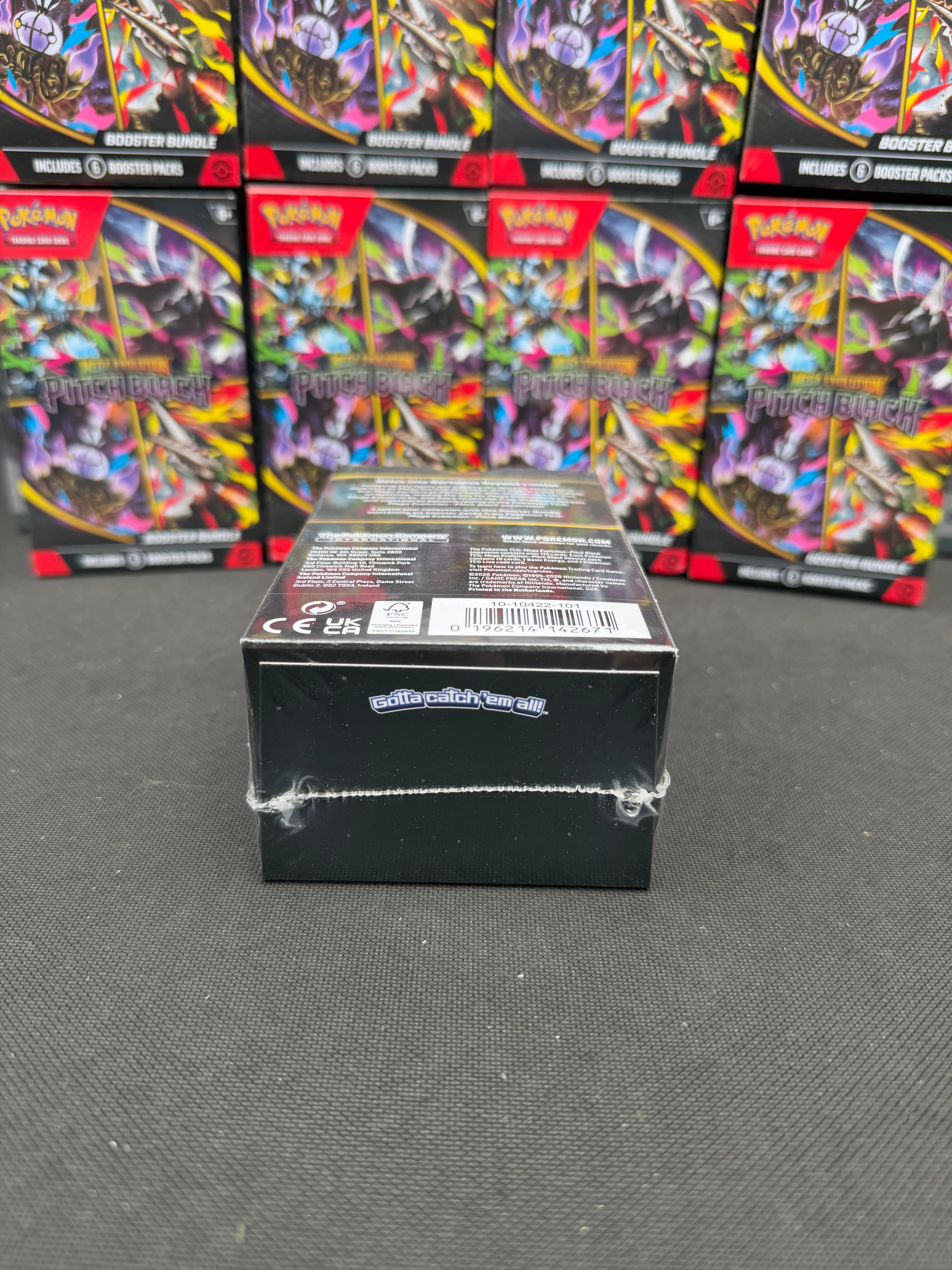 Pokémon TCG Pitch Black Booster Bundle - Brand New & Sealed (6 Packs)